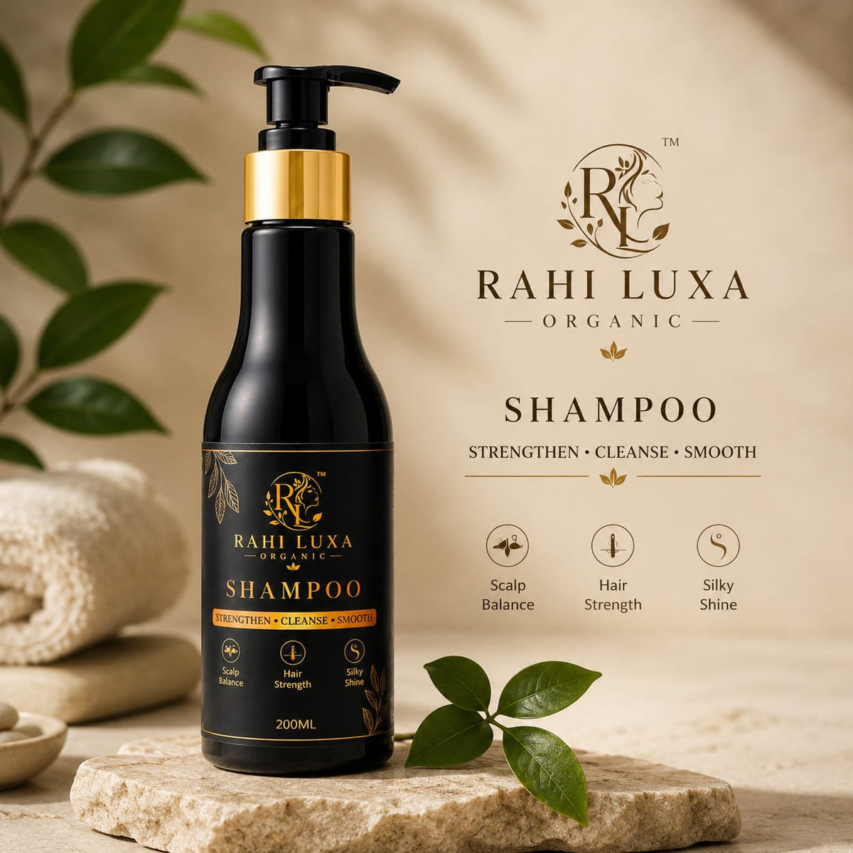 SLS Free Herbal Shampoo